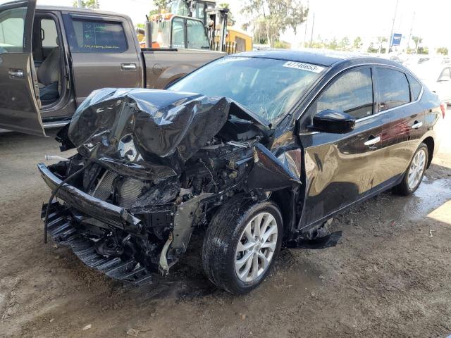 NISSAN SENTRA S 2019 with VIN 3N1AB7AP2KY441255 - Photo from auction