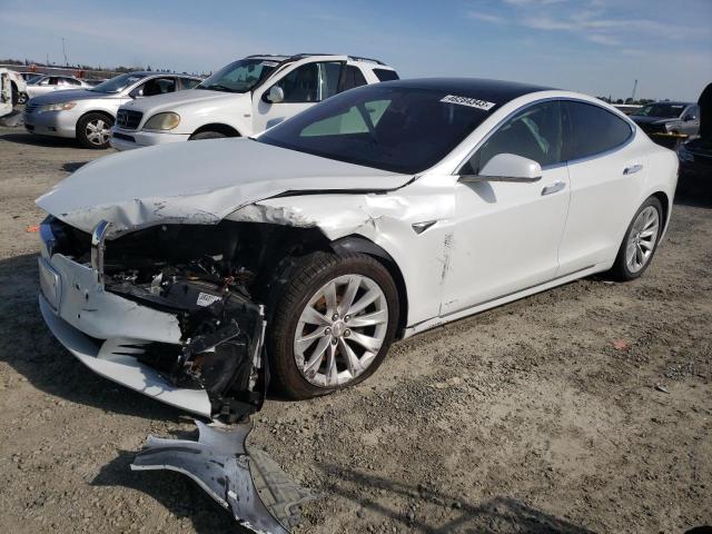 TESLA MODEL S 2017 with VIN 5YJSA1E25HF208748 - Photo from auction
