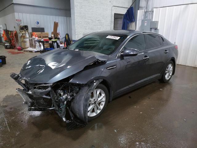 KIA OPTIMA EX 2011 with VIN KNAGN4A71B5069740 - Photo from auction