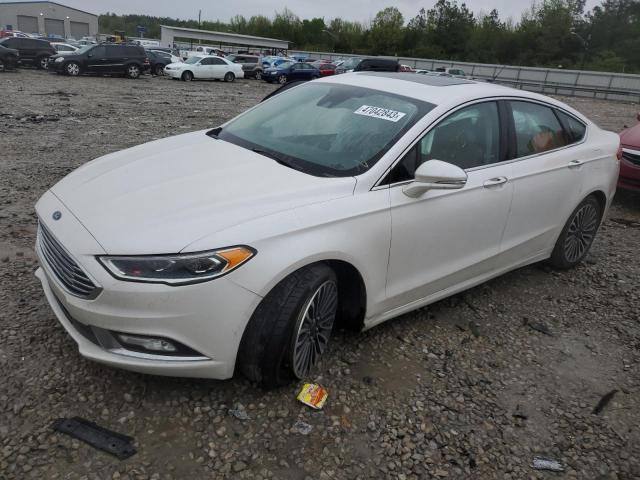 FORD FUSION SE 2017 with VIN 3FA6P0H95HR137798 - Photo from auction