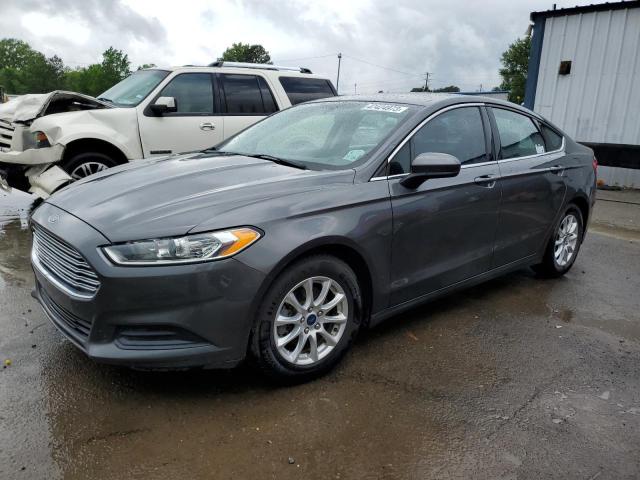 FORD FUSION S 2015 with VIN 1FA6P0G78F5110272 - Photo from auction