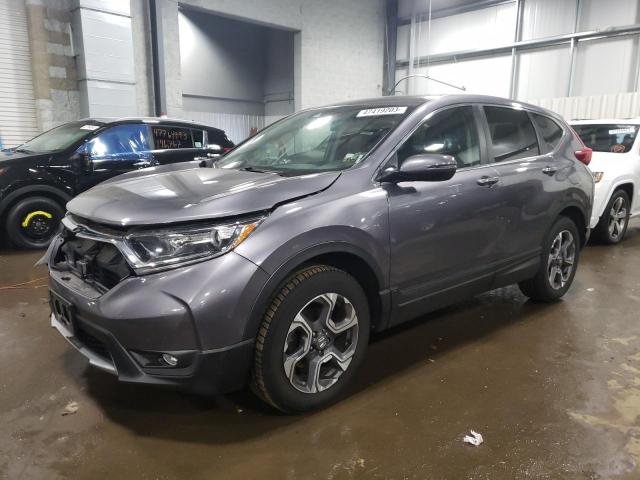 HONDA CR-V EX 2018 with VIN 7FARW2H50JE072454 - Photo from auction