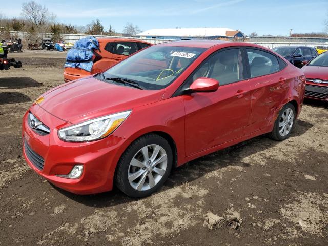 Photo 1 from auction – 2014 HYUNDAI ACCENT GLS with VIN KMHCU4AE9EU767425