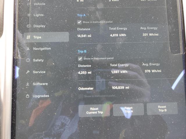Photo 9 from auction – 2015 TESLA MODEL S 85 with VIN 5YJSA1H23FF089459