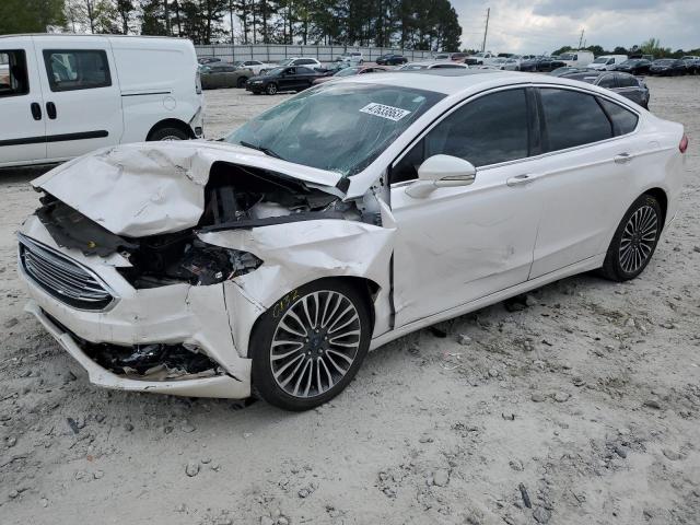 FORD FUSION SE 2017 with VIN 3FA6P0HD1HR244089 - Photo from auction