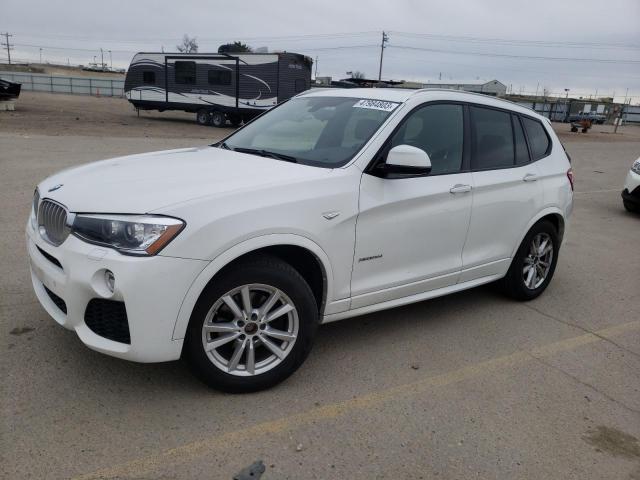 BMW X3 XDRIVE2 2016 with VIN 5UXWY3C53G0F84109 - Photo from auction