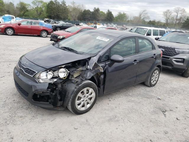 KIA RIO EX 2012 with VIN KNADN5A32C6066668 - Photo from auction