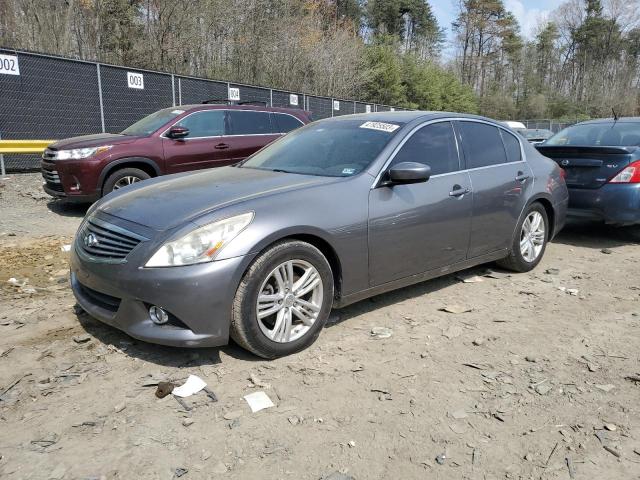 INFINITI G25 BASE 2011 with VIN JN1DV6AP3BM601645 - Photo from auction