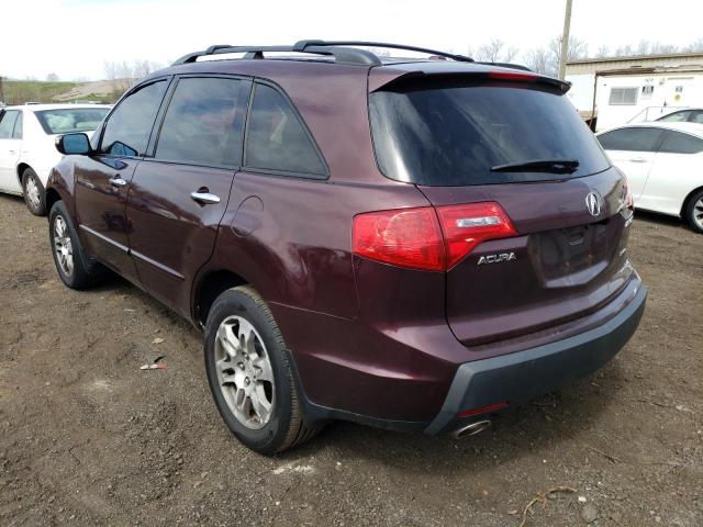 Photo 2 from auction – 2008 ACURA MDX TECHNO with VIN 2HNYD28348H503467