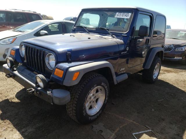 JEEP WRANGLER / 2005 with VIN 1J4FA49SX5P314055 - Photo from auction