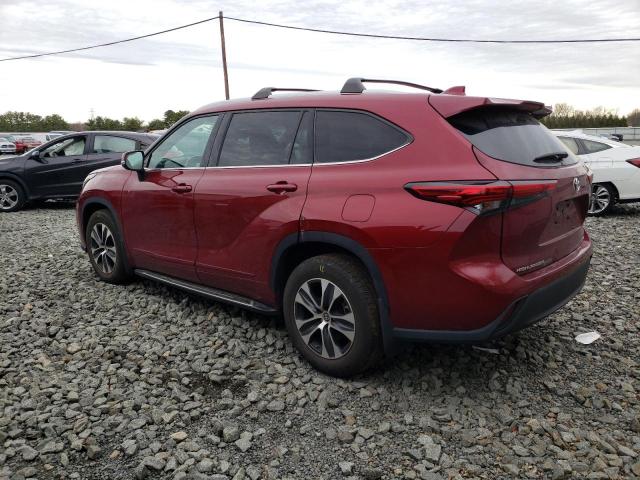 Photo 2 from auction – 2021 TOYOTA HIGHLANDER with VIN 5TDHZRBH7MS073725