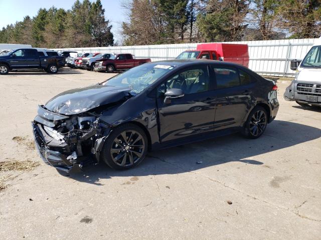 TOYOTA COROLLA LE 2023 with VIN JTDBCMFE9P3003353 - Photo from auction