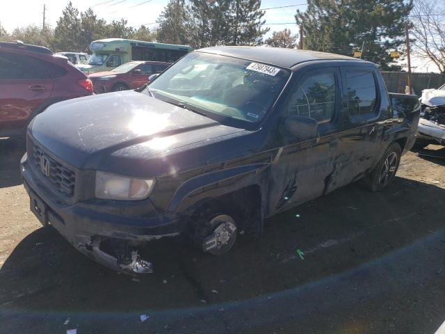 HONDA RIDGELINE 2013 with VIN 5FPYK1F76DB018363 - Photo from auction