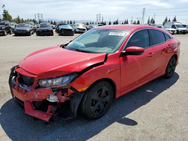 Photo 1 from auction – 2018 HONDA CIVIC LX with VIN 2HGFC2F59JH556953