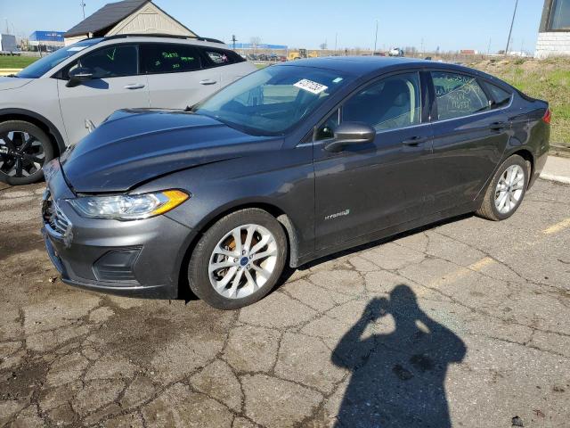 FORD FUSION SE 2019 with VIN 3FA6P0LU4KR196537 - Photo from auction