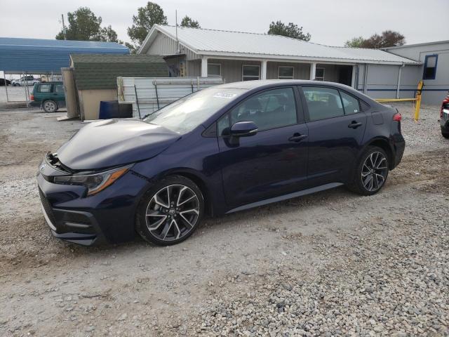 TOYOTA COROLLA SE 2022 with VIN 5YFS4MCE0NP115674 - Photo from auction