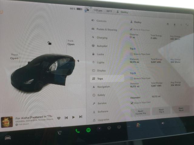 Photo 9 from auction – 2021 TESLA MODEL 3 with VIN 5YJ3E1EC0MF914277