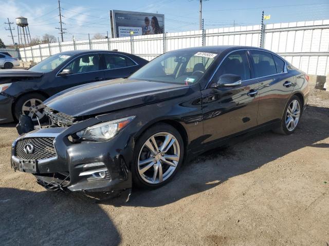 INFINITI Q50 BASE 2015 with VIN JN1BV7AR6FM415988 - Photo from auction