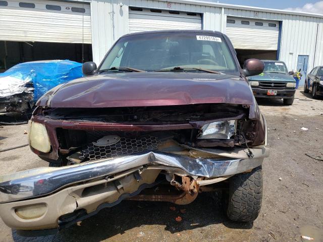 Photo 5 from auction – 2002 FORD F150 SUPER with VIN 1FTRW08L12KE31569