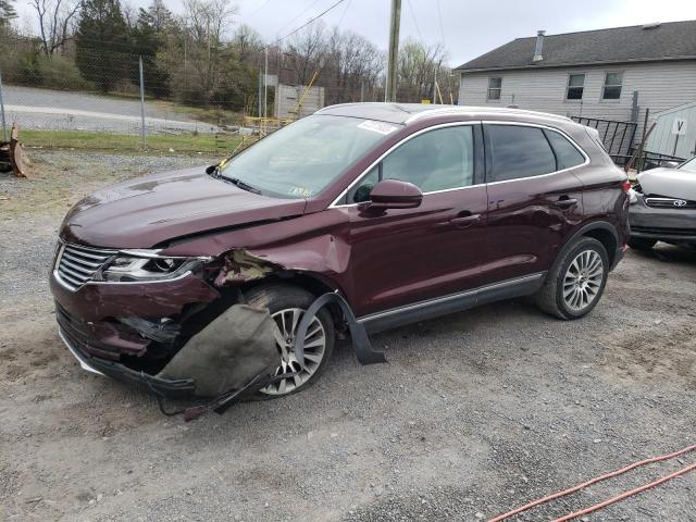 LINCOLN MKC RESERV 2017 with VIN 5LMCJ3C92HUL34565 - Photo from auction