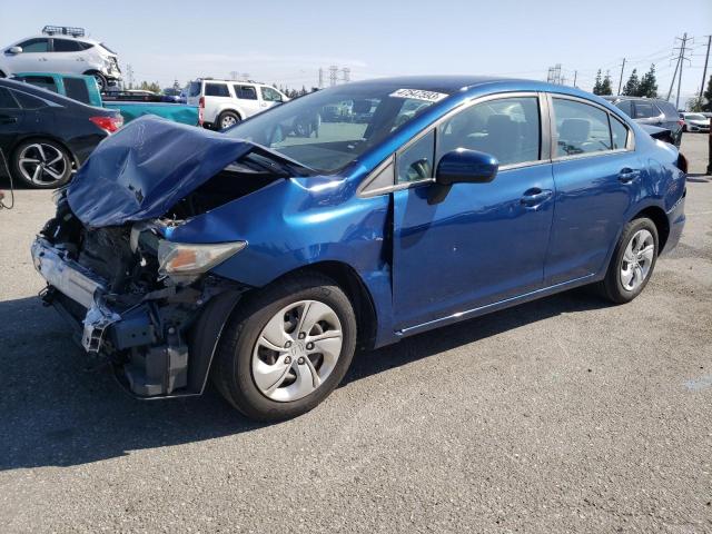HONDA CIVIC LX 2014 with VIN 19XFB2F58EE268344 - Photo from auction