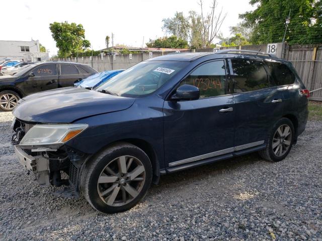 NISSAN PATHFINDER 2014 with VIN 5N1AR2MN1EC688801 - Photo from auction