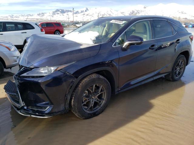 LEXUS RX 350 2022 with VIN 2T2HZMDAXNC344785 - Photo from auction