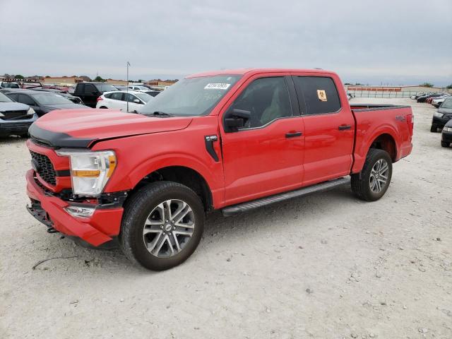 FORD F150 SUPER 2022 with VIN 1FTEW1EP5NKD38263 - Photo from auction