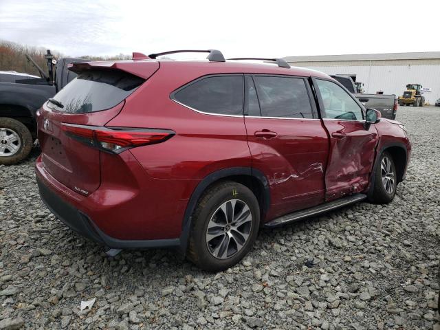 Photo 3 from auction – 2021 TOYOTA HIGHLANDER with VIN 5TDHZRBH7MS073725