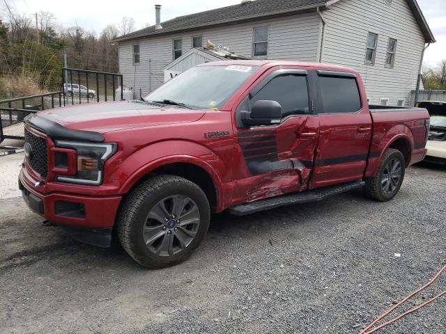FORD F150 SUPER 2018 with VIN 1FTEW1EP3JFB43524 - Photo from auction