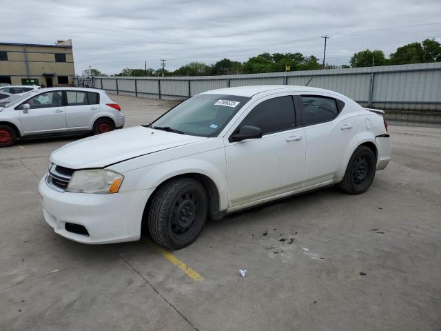 DODGE AVENGER SE 2013 with VIN 1C3CDZAB6DN611380 - Photo from auction
