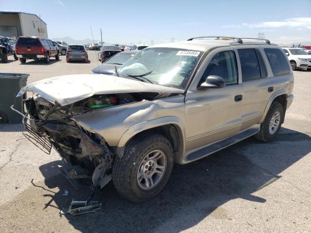 DODGE DURANGO SL 2003 with VIN 1D4HS58N73F550438 - Photo from auction