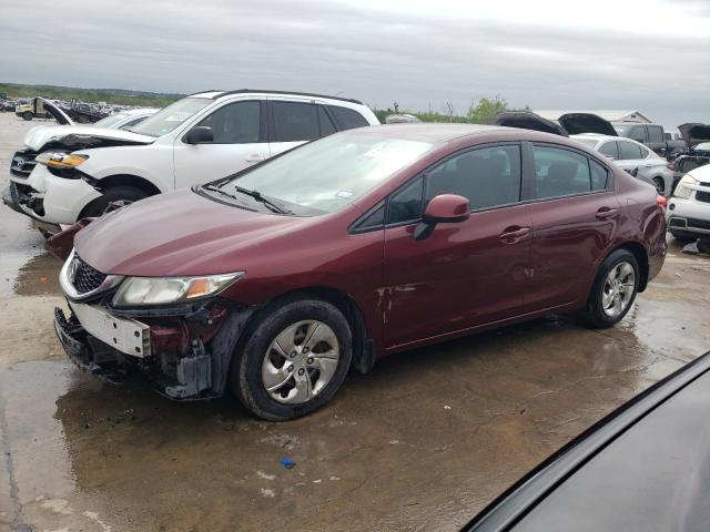 HONDA CIVIC LX 2013 with VIN 2HGFB2F59DH538234 - Photo from auction