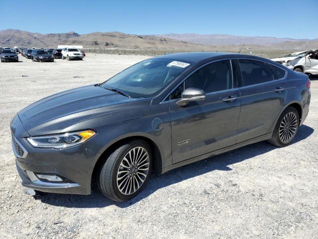 FORD FUSION TIT 2018 with VIN 3FA6P0SUXJR268342 - Photo from auction