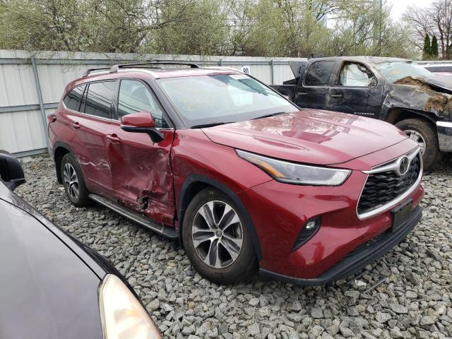 Photo 4 from auction – 2021 TOYOTA HIGHLANDER with VIN 5TDHZRBH7MS073725