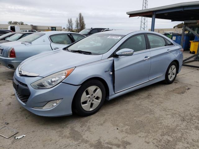 HYUNDAI SONATA HYB 2012 with VIN KMHEC4A49CA058236 - Photo from auction