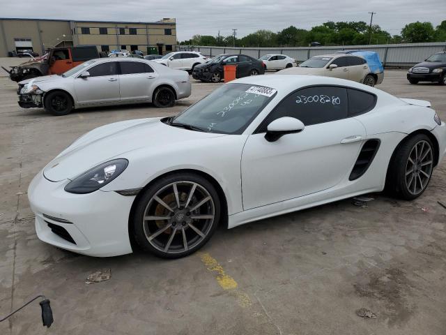PORSCHE CAYMAN 2018 with VIN WP0AA2A82JK262528 - Photo from auction