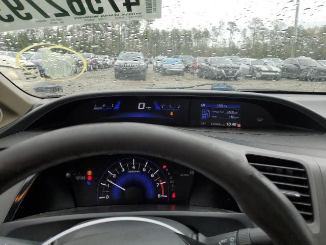 Photo 9 from auction – 2012 HONDA CIVIC EX with VIN 2HGFB2F84CH543270