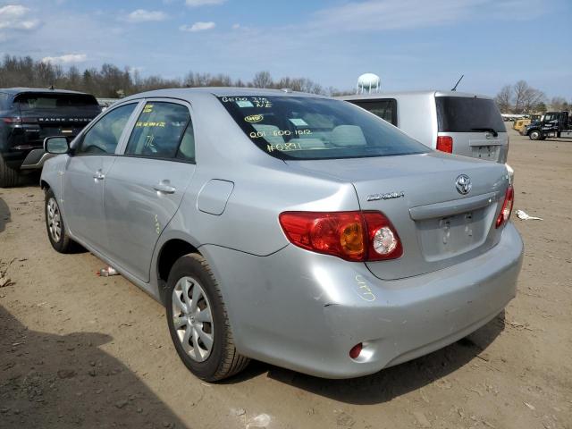 Photo 2 from auction – 2009 TOYOTA COROLLA BA with VIN 2T1BU40E69C190891