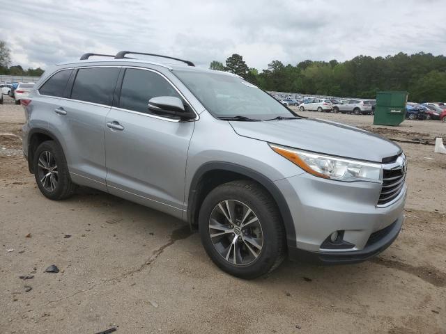Photo 4 from auction – 2016 TOYOTA HIGHLANDER with VIN 5TDKKRFH0GS139248
