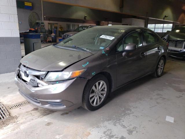 HONDA CIVIC EX 2012 with VIN 2HGFB2F84CH543270 - Photo from auction