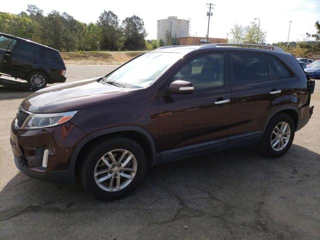 KIA SORENTO LX 2014 with VIN 5XYKT3A66EG533766 - Photo from auction