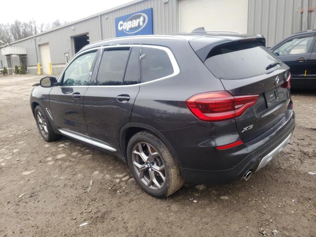 Photo 2 from auction – 2021 BMW X3 XDRIVE3 with VIN 5UXTY5C01M9D79480