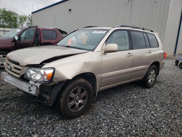 TOYOTA HIGHLANDER 2007 with VIN JTEHP21A370222944 - Photo from auction