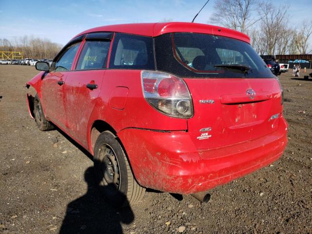 Photo 2 from auction – 2005 TOYOTA MATRIX with VIN 2T1LR32E05C430640