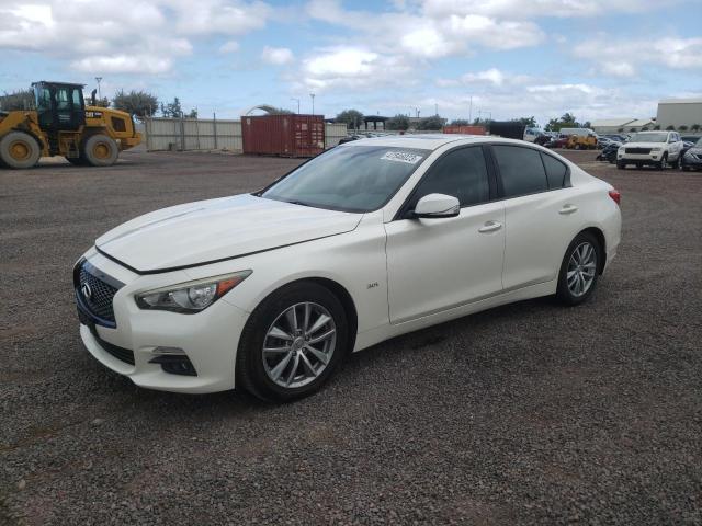 INFINITI Q50 PREMIU 2016 with VIN JN1EV7AP8GM301648 - Photo from auction