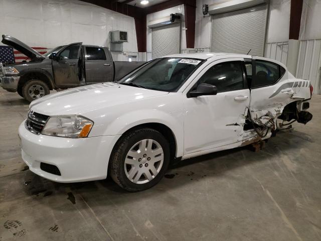 DODGE AVENGER SE 2013 with VIN 1C3CDZAG6DN757550 - Photo from auction