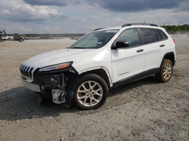 JEEP CHEROKEE S 2016 with VIN 1C4PJLAB4GW171774 - Photo from auction