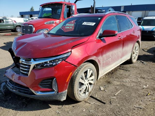 CHEVROLET EQUINOX PR 2022 with VIN 3GNAXXEV7NS113836 - Photo from auction