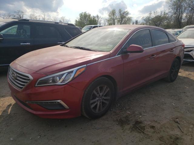 HYUNDAI SONATA SE 2015 with VIN 5NPE24AF3FH230332 - Photo from auction